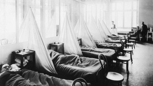 The 1918 flu pandemic