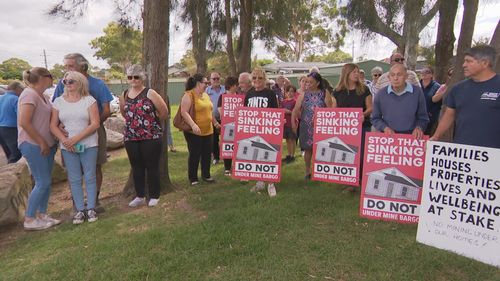 Bargo residents are now facing their homes sinking if a local coal mine expands.