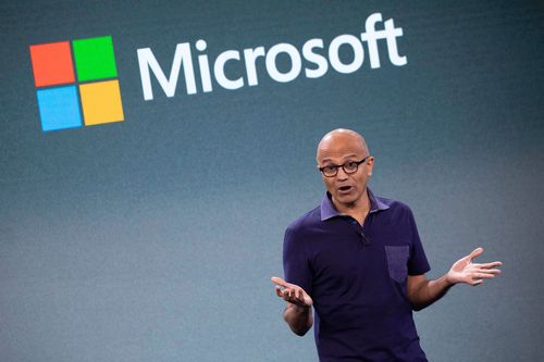 Microsoft chief executive Satya Nadella said 