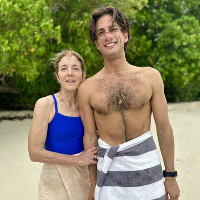Caroline Kennedy and son Jack Schlossberg in the Solomon Islands, August 2023