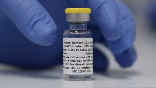 Vaccine maker Novavax announced it has asked regulators in India, Indonesia and the Philippines to allow emergency use of its COVID-19 shot. (AP Photo/Alastair Grant, File)