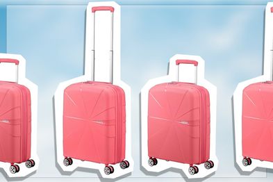 9PR: American Tourister Starvibe Suitcase, Kissed Coral