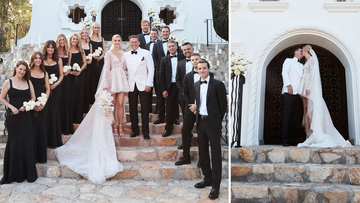Karl Stefanovic and Jasmine Yarbrough's wedding.