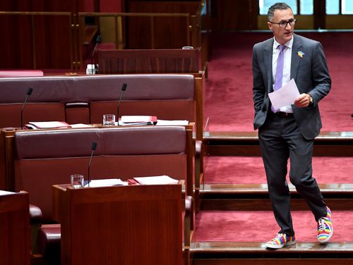 Greens leader Richard di Natale. (AAP)