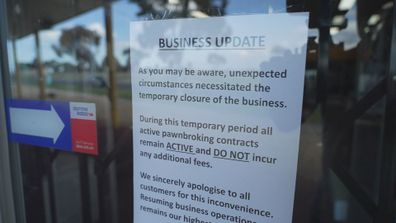 A pawnbroker in Melbourne's north-west has mysteriously shut down after masquerading as a Cash Converters store for almost two years. 