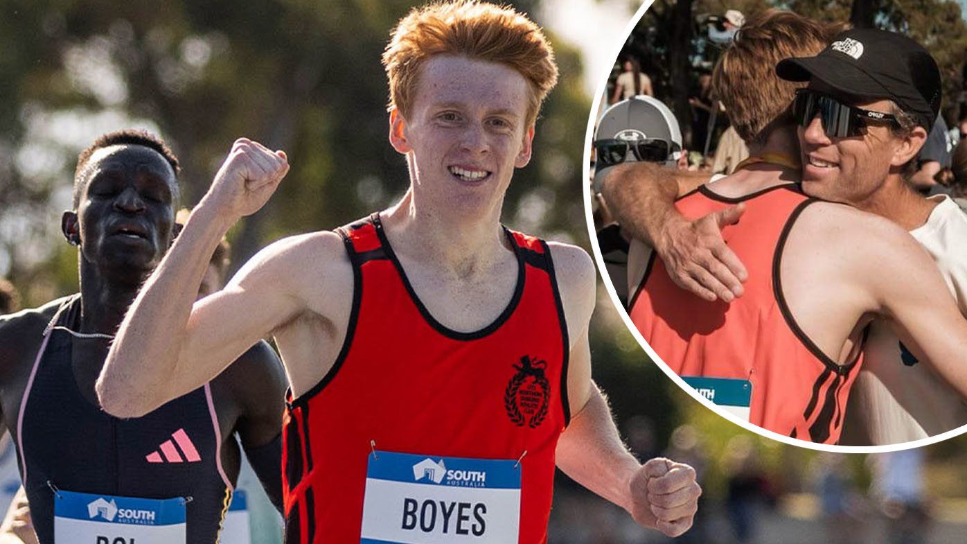 Newly minted Australian running champion Luke Boyes knocked back US lure to chase dream with 'adopted dad'