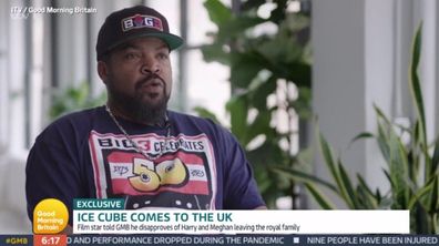 Harry and Meghan with Ice Cube