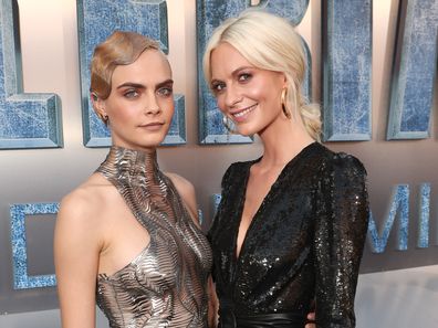 Cara Delevingne and sister Poppy Delevingne in 2017