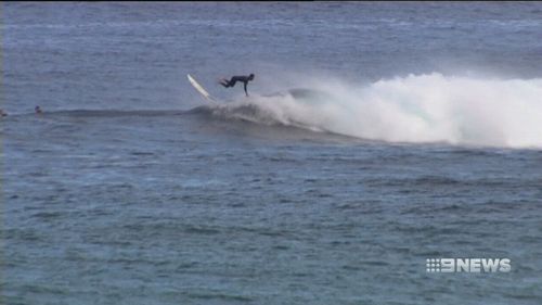 He had been surfing at Prevelly this morning when the shark struck. (9NEWS)