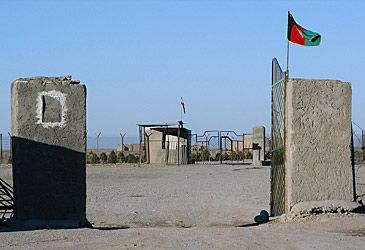 August 23, 2017: Which nation is Afghanistan's westernmost neighbour?