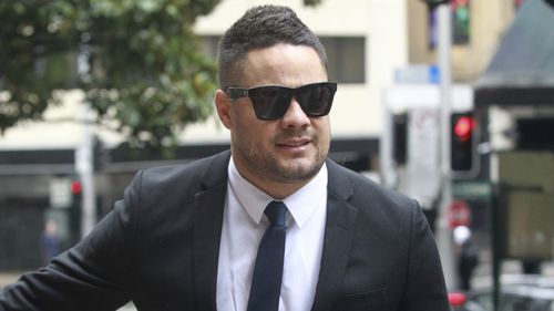 Jarryd Hayne has been found guilty of sexual assault.