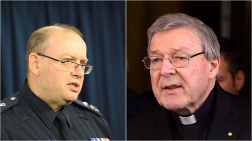 Victoria’s top cop denies claims police leaked Cardinal Pell allegations