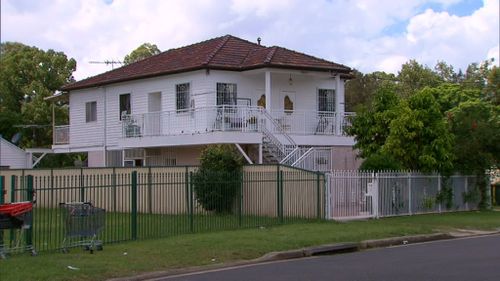 The pair rented out a converted garage behind this house in Fairfield house. (9NEWS)