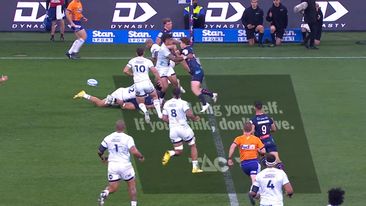 Rebels fumble gifts Blues winger try