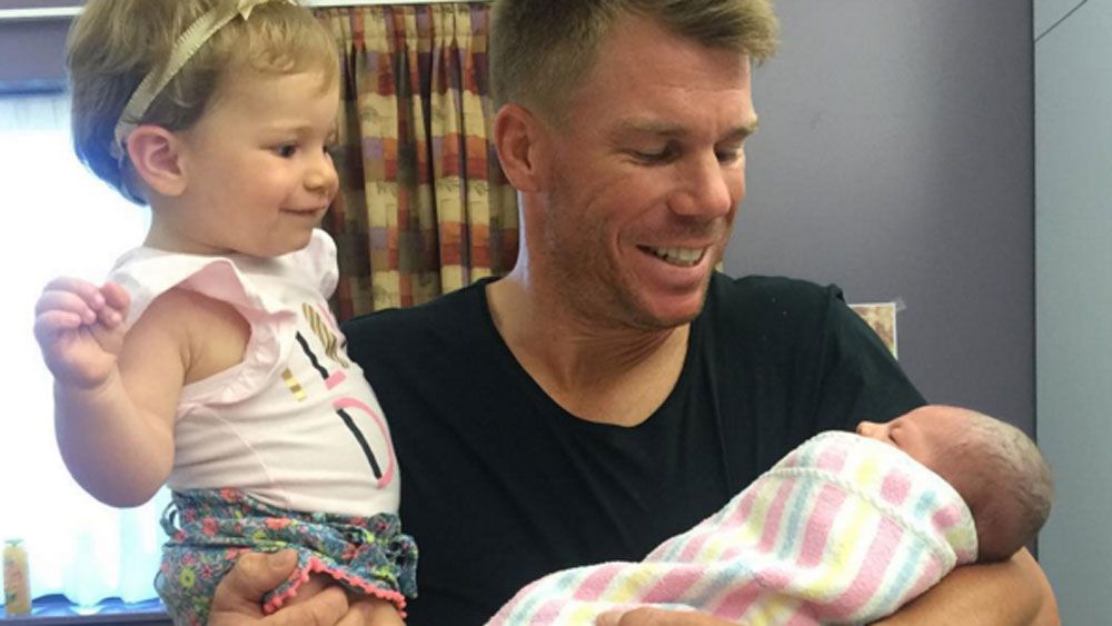 Warner raring to go after baby birth 
 
