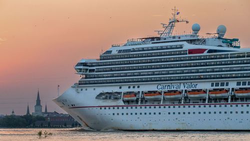 James Michael Grimes was travelling on the Carnival Valor cruise ship when he fell overboard.