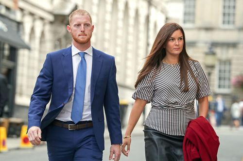 Ben Stokes has appeared in court again over the brawl in Bristol last year.