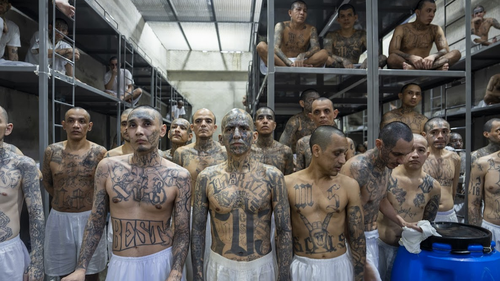 Inside Salvador Cecot prison
