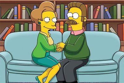 At the end of <i>The Simpsons</i>' 22nd season, producers decided to let viewers decide whether to hook up Ned Flanders and Edna Krabappel via a social media campaign. Apparently, enough fans thought this was a good idea for "Nedna" (gross) to become an official couple.