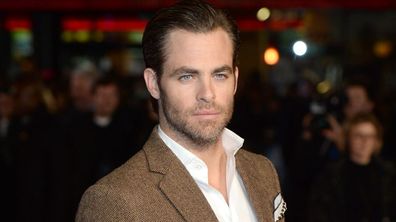 Chris Pine arriving at the Jack Ryan, Shadow Recruit premiere in London. (AAP)