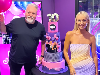 Kyle and Jackie 'O' on the 10 year birthday of their radio show