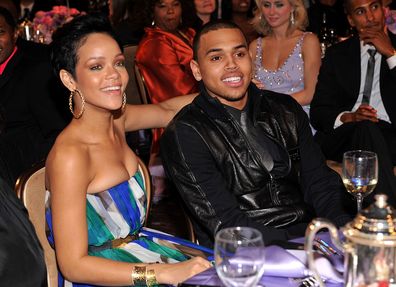 Rihanna, Chris Brown, Grammys, pre-Grammy event 