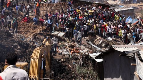 46 dead and dozens missing following landslide in Ethiopia