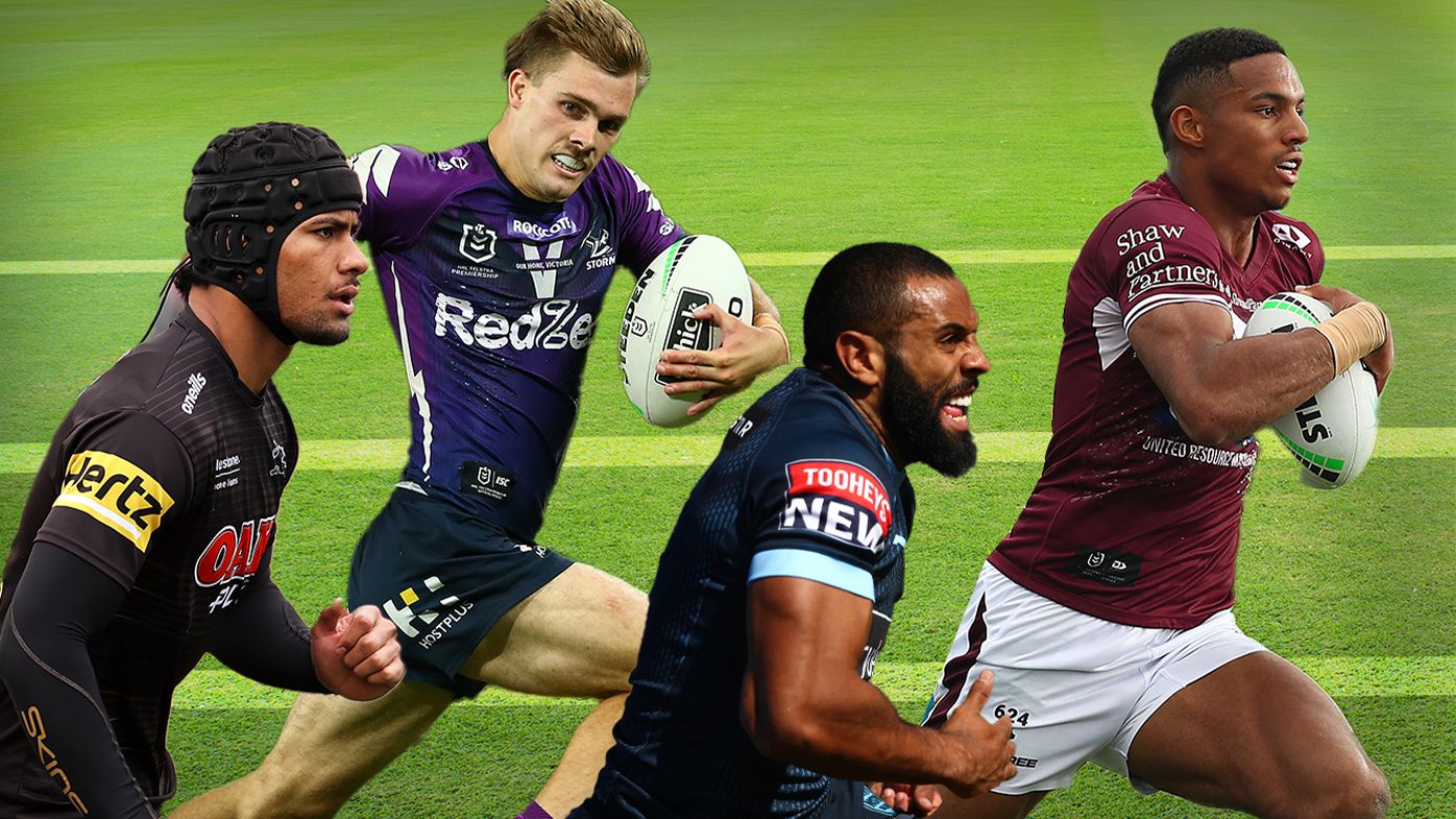 NRL Fastsest players: Jason Saab, Tolutau Koula, Manly Warringah Sea Eagles