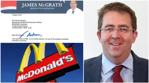 'I beg you': Senator pleads with McDonald's to introduce Milo McFlurry