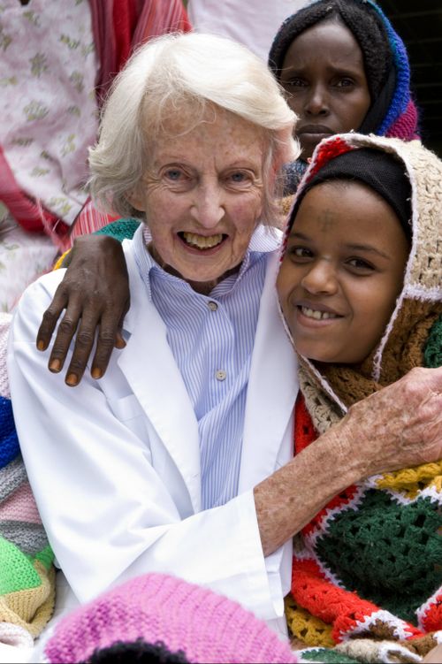 Mrs Hamlin has spent more than 50 years in Ethiopia treating and educating marginalised women. (AAP)