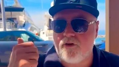 Kyle Sandilands in St Tropez