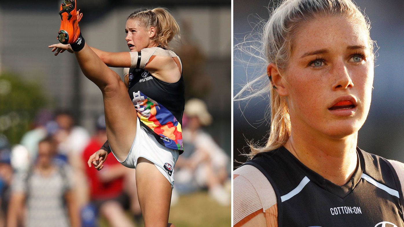 AFLW: Tayla Harris wants to juggle boxing and footy