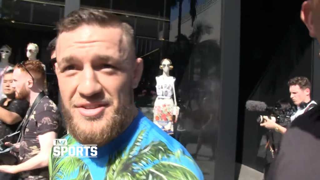 McGregor has a crack at Mayweather