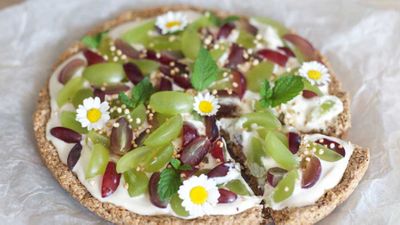 <strong>Recipe: <a href="http://Grapes on pizza " target="_top" draggable="false">Breakfast granola pizza</a></strong>