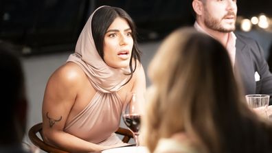 MAFS 2025 Dinner Party 5 Carina and Paul