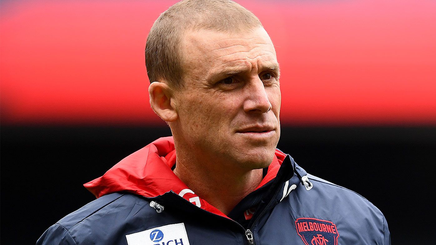 Demons coach Simon Goodwin in isolation just a week out from AFL grand final