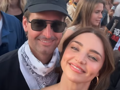 Miranda Kerr and Evan Spiegel at Coachella 2026