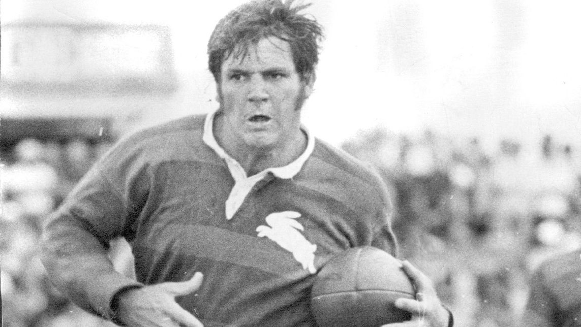 Paul Sait in action for the Rabbitohs in 1971.