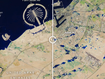 Before and after: See Dubai flooding from space