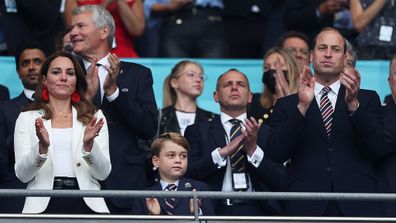 Prince George attended the FIFA2020 final with parents Prince William and Kate Middleton at Wembley Stadium.