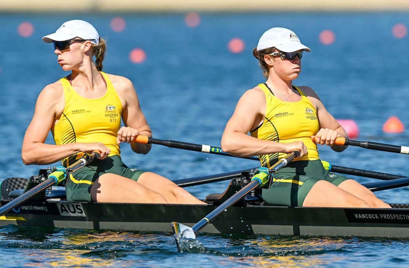 EXCLUSIVE: Aussie rower Laura Gourley zig-zagged all over the water in her first race. She could be about to become an Olympic rower