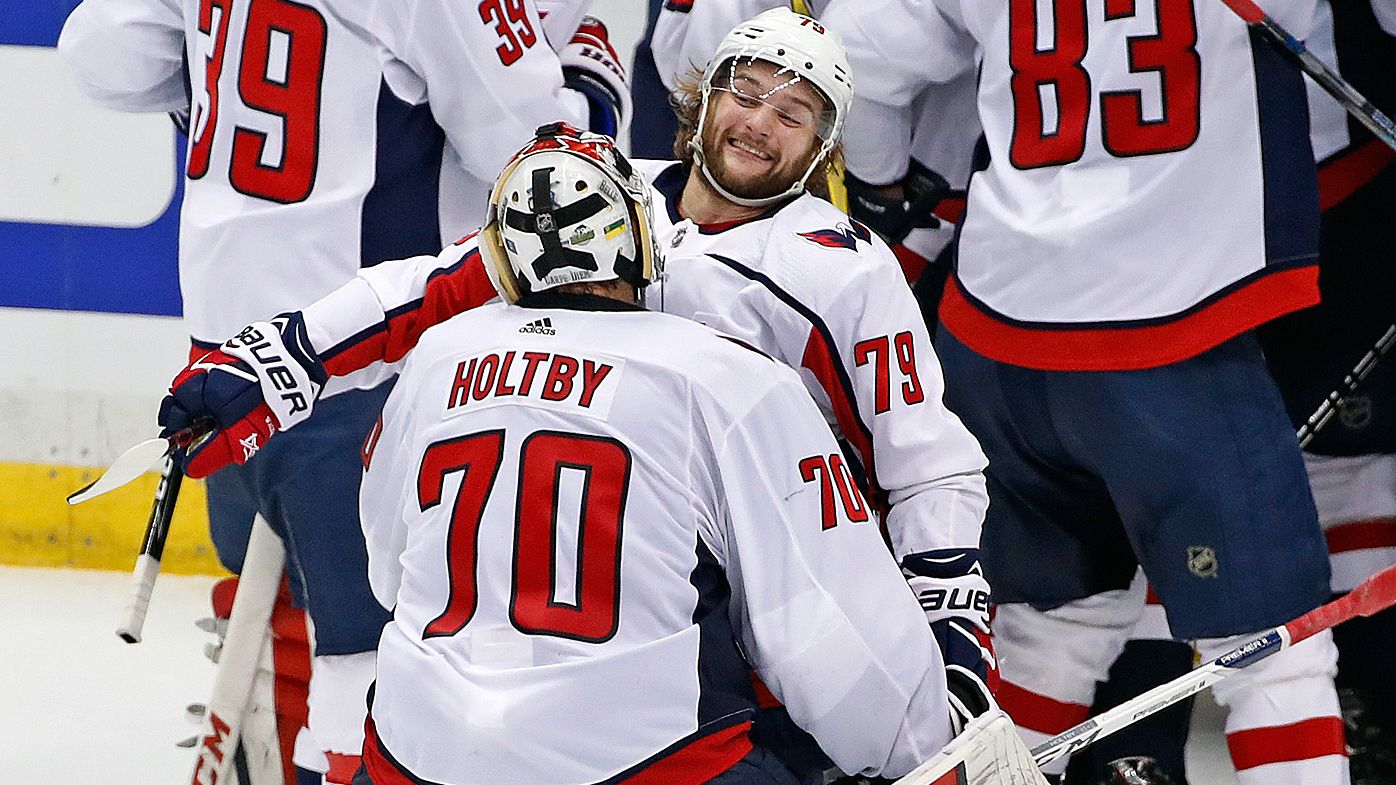 Washington Capitals' Nathan Walker becomes first Australian to score a point in NHL playoffs history 