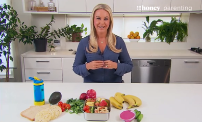 Susie Burrell on healthy kids lunchboxes