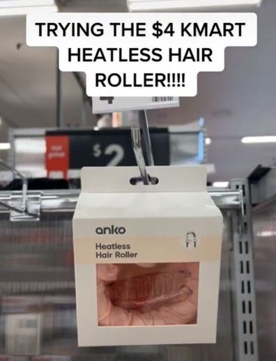 Kmart heatless hair roller