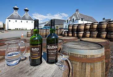 Ardbeg is produced on which Scottish island?