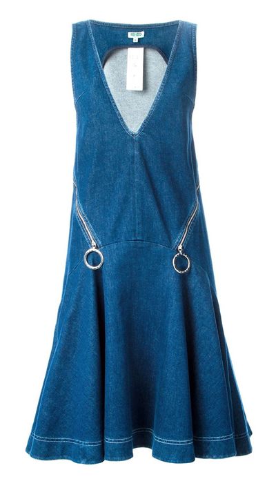 <a href="http://www.farfetch.com/au/shopping/women/Kenzo-denim-dress-item-11035005.aspx" target="_blank">Dress, $528.80, Kenzo at farfetch.com</a>