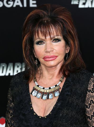 Jackie Stallone attends the premiere of Lionsgate Films' "The Expendables 3" at the TCL Chinese Theatre on August 11, 2014 in Hollywood, California.