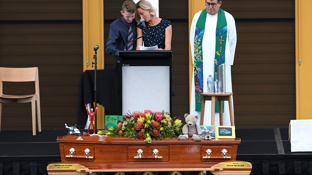 Funeral for Dean Mercer told of a family man who 'worshipped his sons'