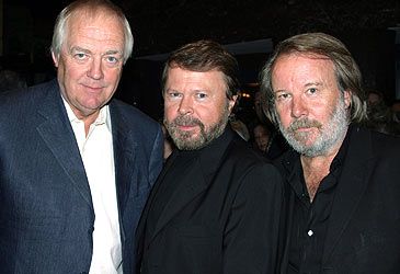 Which musical did Benny Andersson and Björn Ulvaeus write with Tim Rice?