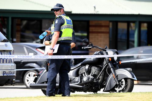 The shooting is believed to be linked to a growing war between the NSW and Victorian arms of the Comancheros. (AAP)